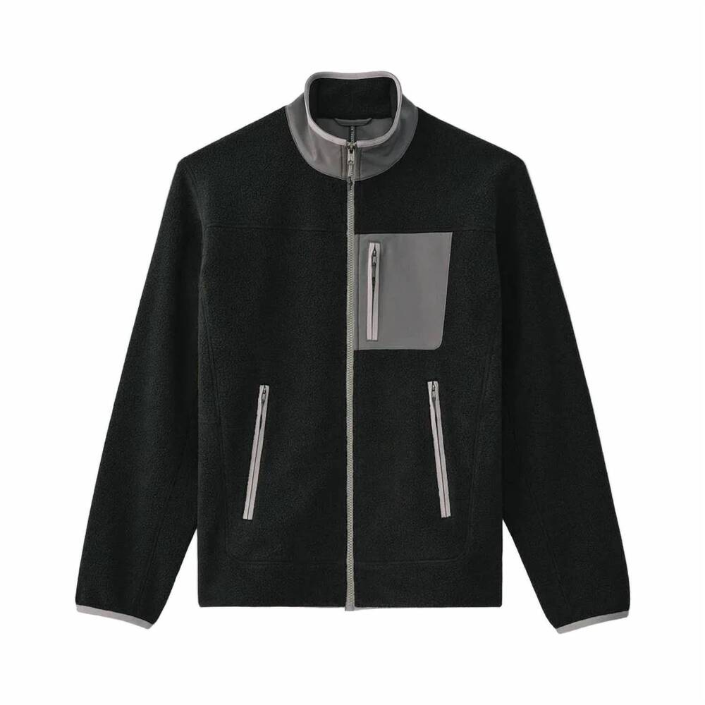 NEW TEN THOUSAND men's sherpa tech jacket in black